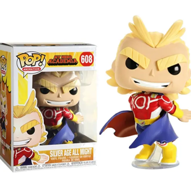 Funko POP! Animation: My Hero Academia - All Might (Silver Age) #608 Figure