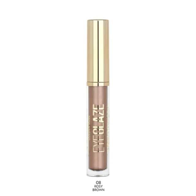 Golden Rose Eye Glaze Σκιά Ματιών σε Υγρή Μορφή 3.5ml - 08 Rosy Brown
