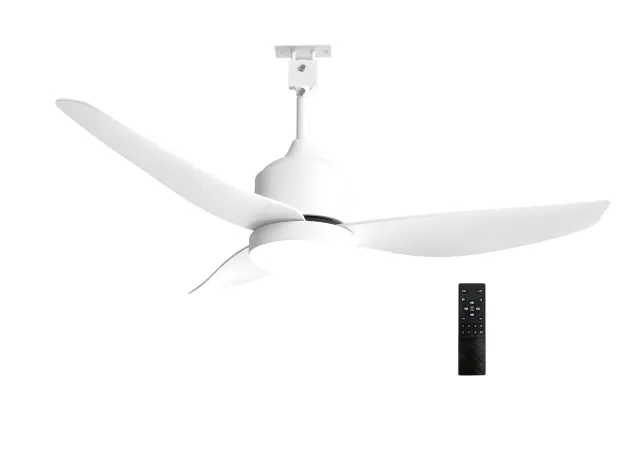 ΑΝΕΜΙΣΤΗΡΑΣ ΟΡΟΦΗΣ IP44 30W Φ1,32m LED 22W ME ΤΗΛΕΧ/ΡΙΟ ABS ΛΕΥΚΟΣ