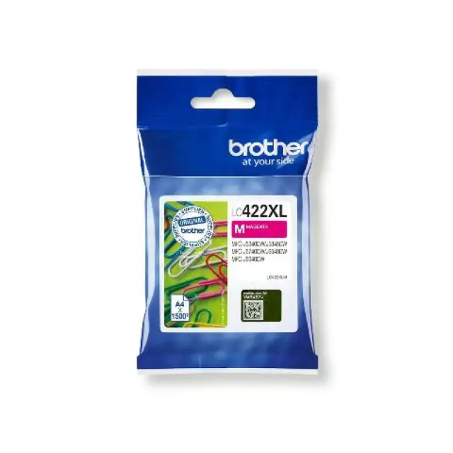 Brother Μελάνι Inkjet LC Magenta Cartridge (LC422XLM) (BROLC422XLM)