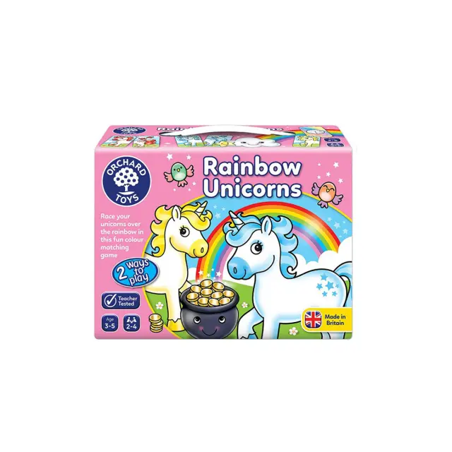 Orchard Toys Εκπαιδευτικό Επιτραπέζιο Rainbow Unicorns "Ουράνιο τόξο και μονόκεροι" 3-5 ετών ORCH095