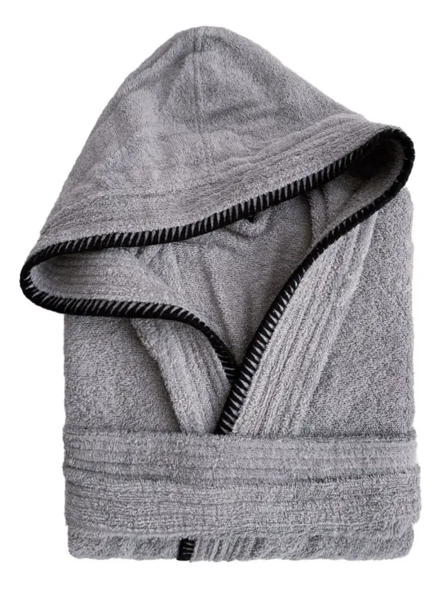 Palamaiki Μπουρνούζι Bath Collection BRIDGE GREY X-Large