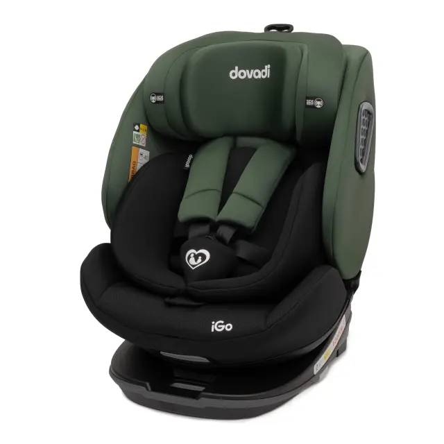 Dovadi iGo Κάθισμα Αυτοκινήτου i-Size 40-150cm ISOFIX 360° Dark Forest