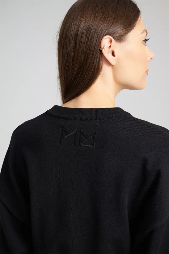 Minimal Πλεκτό με Κομψή Εφαρμογή ESTRELLA SWEATER - XS 3