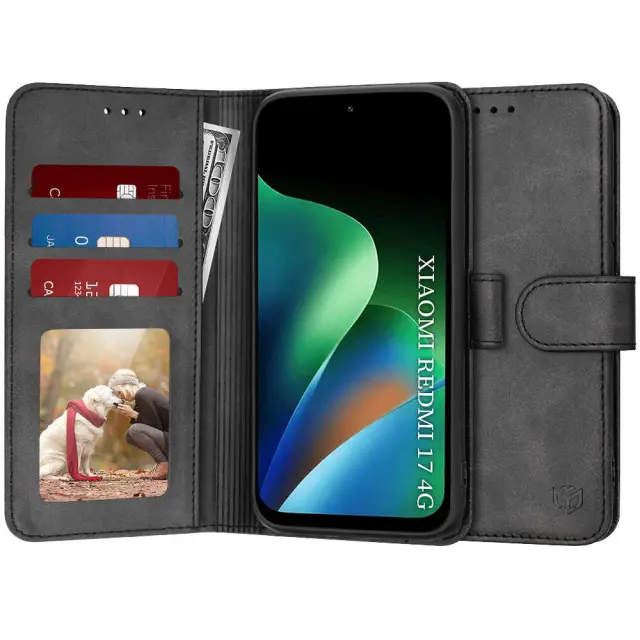 Techsuit - Diary Book - Xiaomi Redmi 17 4G / 5G - Black