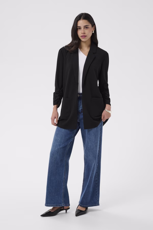 Kaffe KApheobe Γυναικείο Μαύρο Blazer Μαύρο - XXL 2