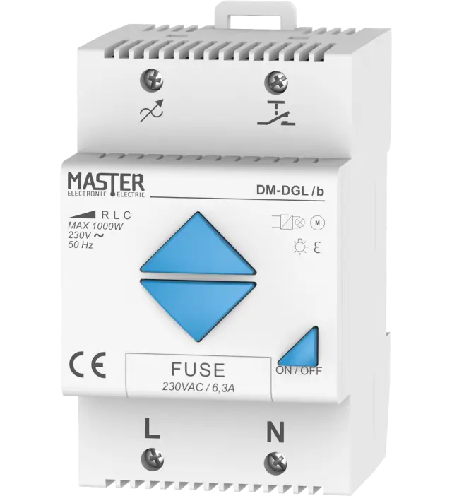 DM-DGL/b DIMMER ΡΑΓΑΣ All Loads LED 1000W (ΤΗΛ/ΣΜΟΣ BUTTON) MASTER ELECTRIC