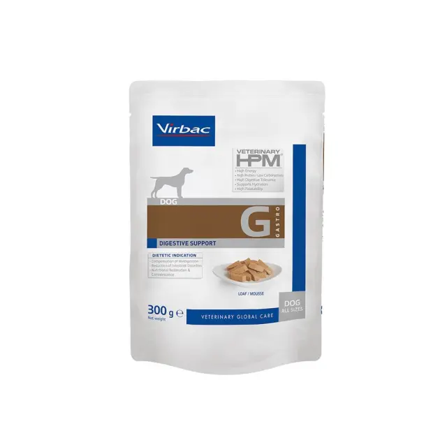 Virbac Dog Digestive Support Loaf Φακελάκι Υγρή Τροφή Σκύλου 300gr