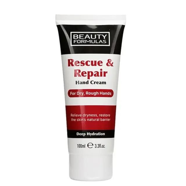 Beauty Formulas Rescue & Repair Hand Cream 100ml