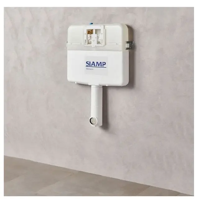 Siamp Verso HD 11180-1 Εντοιχιζόμενο Πλαστικό Καζανάκι Ορθογώνιο Υψηλής Πίεσης 3