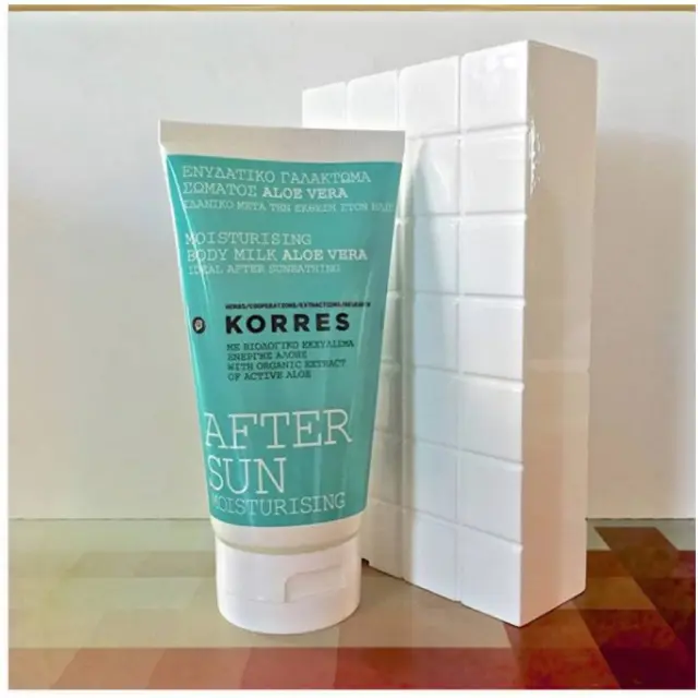 ΚΟΡΡΕΣ Aloe Vera After Sun Ενυδατικό Γαλάκτωμα Σώματος 150ml 2