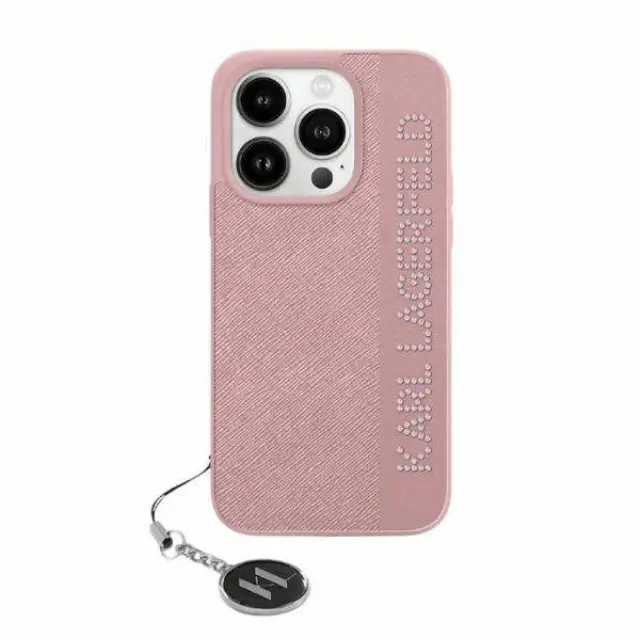 Karl Lagerfeld® Θήκη για iPhone 15 Pro Max- Ροζ