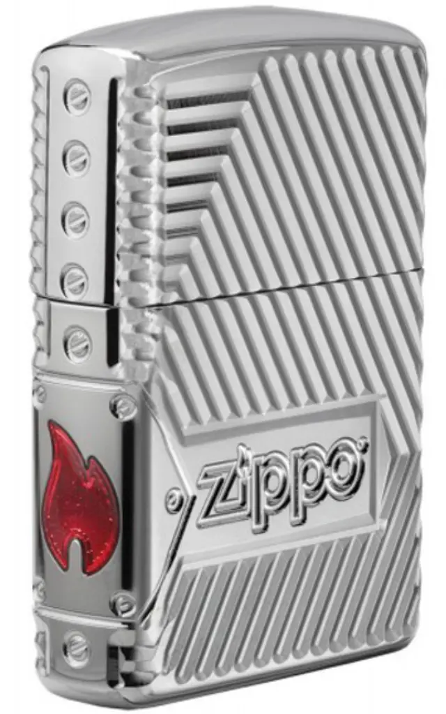 ZIPPO Αναπτήρας - 29672 Bolts® Geometric 360 Design 3
