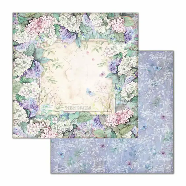 Χαρτί Scrapbooking Stamperia Διπλής Όψης - Frame - 31x30cm
