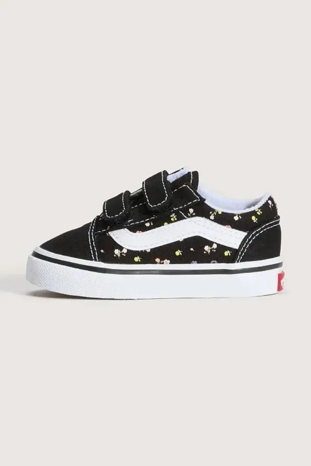 Βρεφικό Παπούτσι για Κορίτσι Vans Old Skool V Ditsy Floral Black/Sunset Blush (Μεγέθη 20-26) ΠΟΛΥΧΡΩΜΟ 2