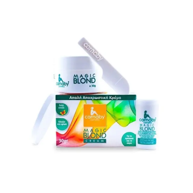 Carnaby Magic Blond Απαλή Αποχρωστική Κρέμα για Πρόσωπο & Σώμα 30gr