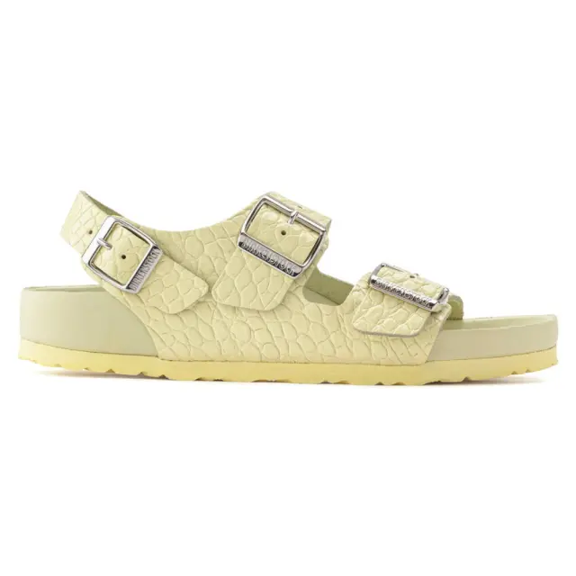 Birkenstock Πέδιλα Γυναικείο δέρμα Κίτρινο BIR/MILANO 1022683 POPCOR