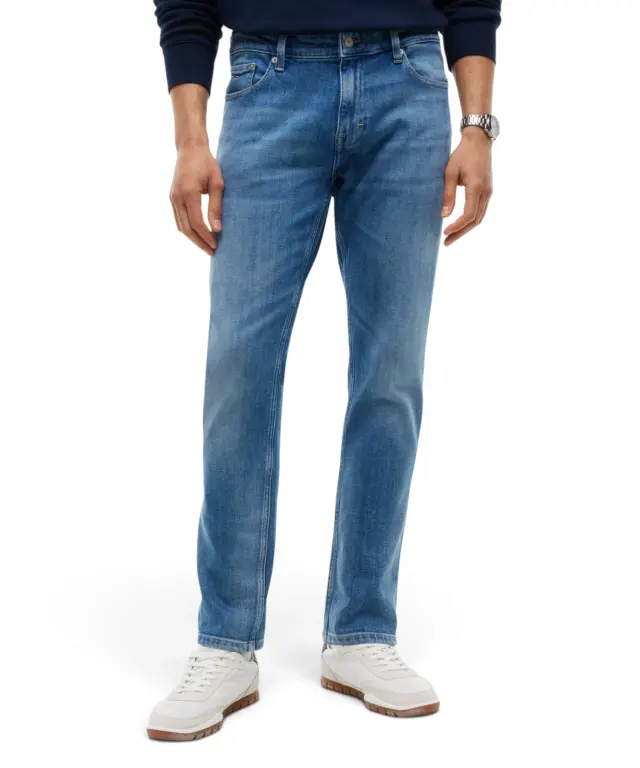 Tommy Hilfiger - Ανδρικό Παντελόνι Τζιν Austin Slim Tapered DM0DM23907-1A5 Μπλε 2