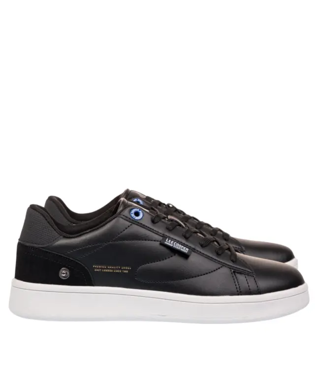 Lee Cooper - Ανδρικά Sneakers Lorenz LCM628505-BLACK Μαύρο