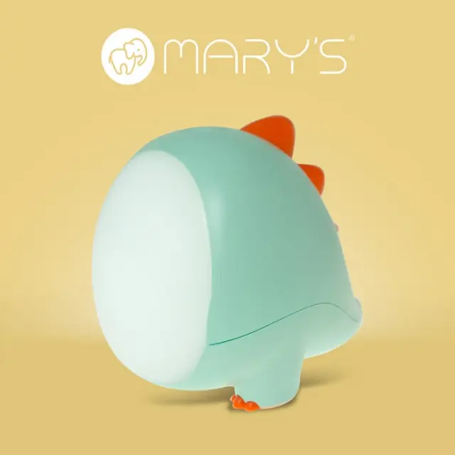 Φωτιστικό επαναφορτιζόμενο MARY S LED Dino Night Light Green MW20534