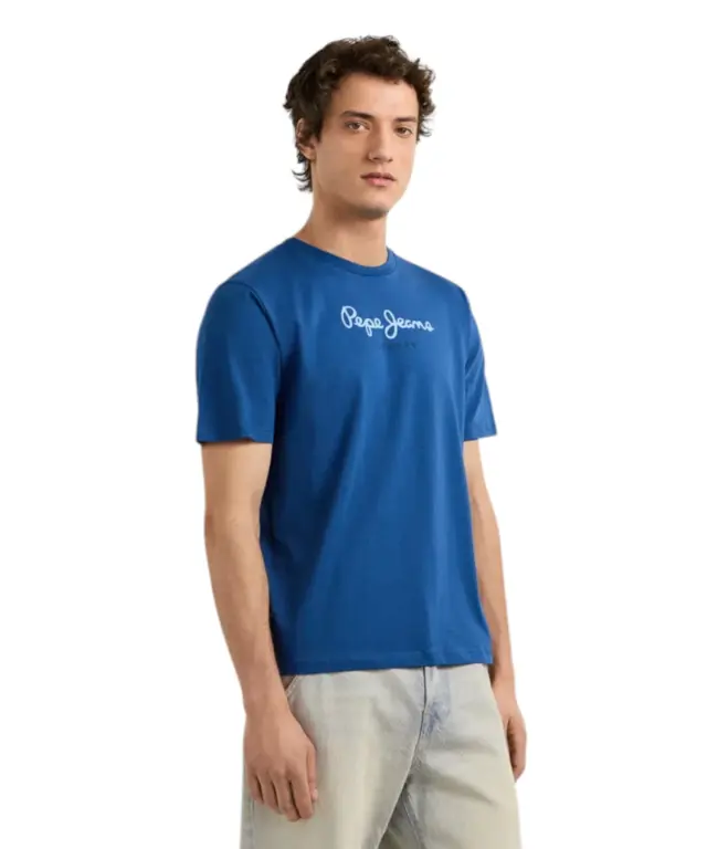 Pepe Jeans - Ανδρικό T-shirt Eggo N PM5010178-591 Μπλε 3