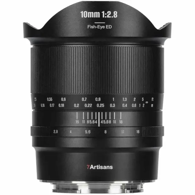 7artisans 10mm f/2.8 II Fisheye Sony E