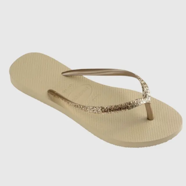 Σαγιονάρα Havaianas Slim Glitter 4146975-0154 Χρυσό - 35-36 2