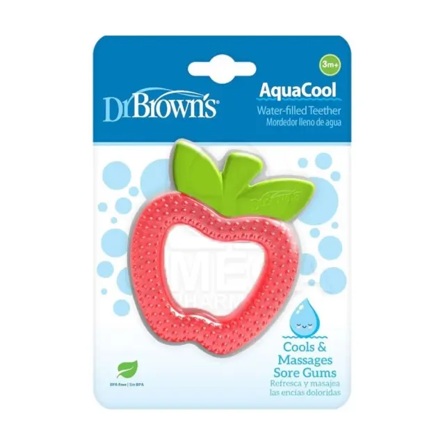 DR BROWN'S AquaCool Water-filled Μασητικός Κρίκος Οδοντοφυΐας με Νερό από Σιλικόνη