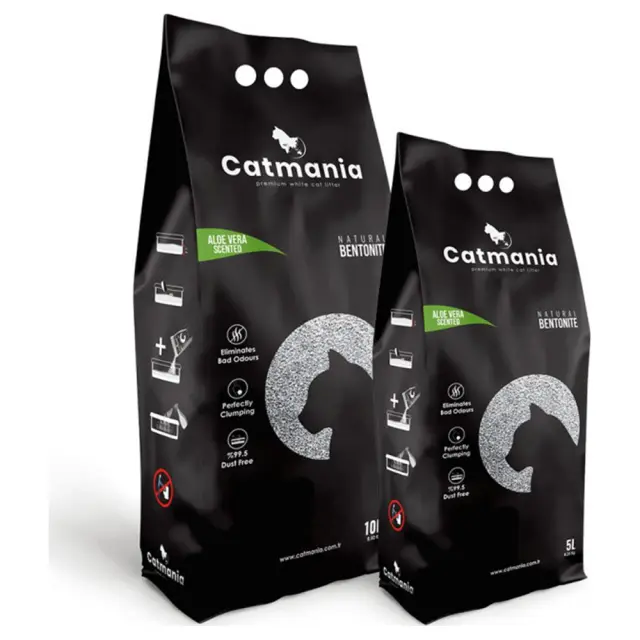Catmania Άμμος Υγιεινής Γάτας Αλόη Βέρα 5lt