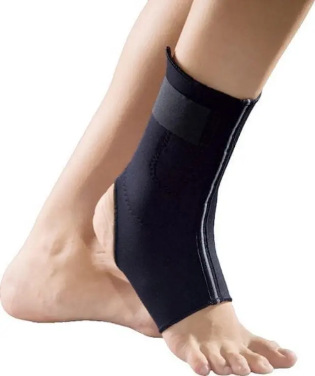 Anatomic Help 0033 Επιστραγαλίδα με Επιθέματα Σιλικόνης σε Μαύρο χρώμα