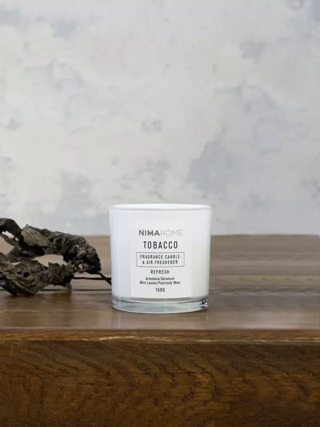 Αρωματικό Κερί Tobacco Ένα χρώμα Αρωματικό Κερί 160gr