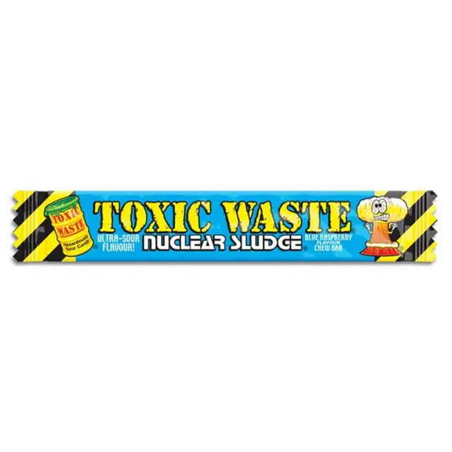 Toxic Waste Nuclear Sludge Chew Bar Blue Raspberry 20gr