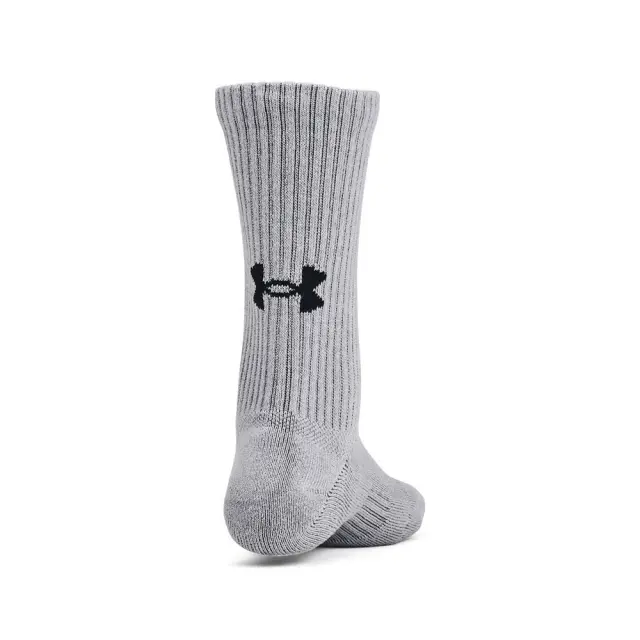 Under Armour Youth Performance Tech 6 Pack Crew Socks Μαύρο - Άσπρο - Γκρι 1386314-035 (Under Armour) 3