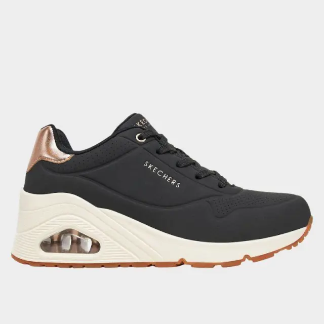 Sneaker Skechers Uno Wedge 177520-BLK Μαύρο - 36.5