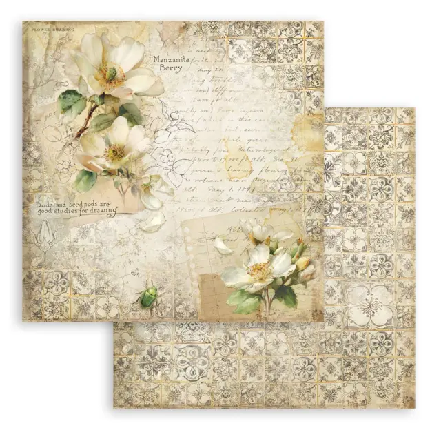 Χαρτιά scrapbooking 10τεμ, 30.5×30.5cm Stamperia, All Around 3