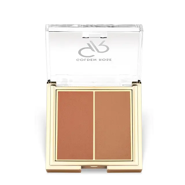 Golden Rose Iconic Blush Duo 2x3g - 03 Rosy Bronze