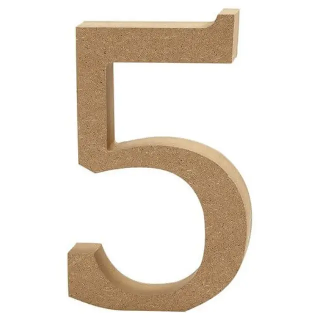 Αριθμός βάσης Mdf 13cm, πάχος 2cm - 5