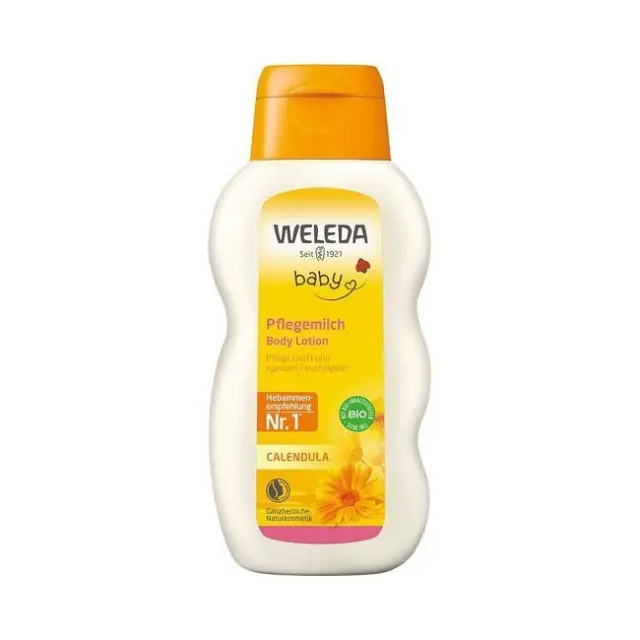 Weleda Baby Ελαφρύ Γαλάκτωμα Σώματος με Καλέντουλα & Χαμομήλι 200ml
