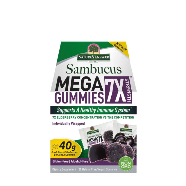 Nature's Answer Sambucus Mega Gummies