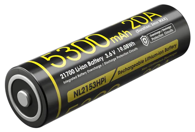 ΜΠΑΤΑΡΙΑ NITECORE 21700 / 5300mAh / HPI (τιμή τεμαχίου)