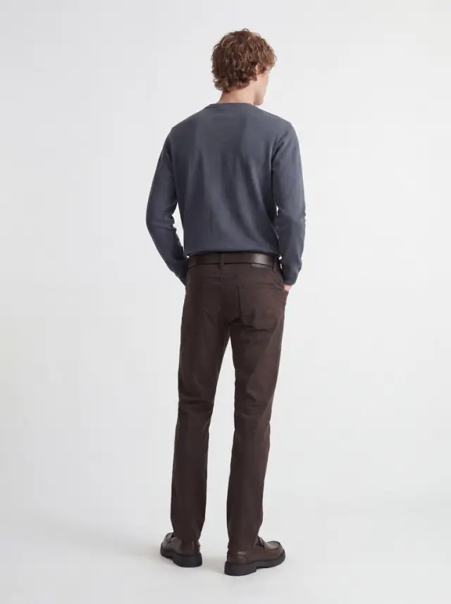 JJEBASIC KNIT CREW NECK NOOS - Turbulence 2
