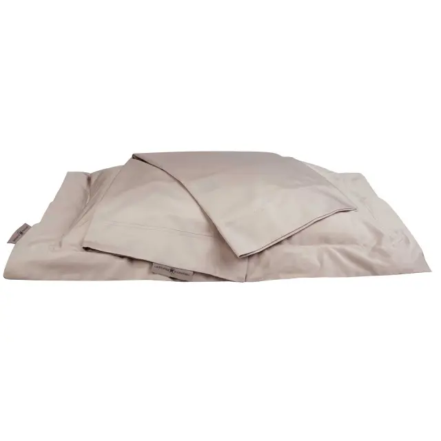 Ζεύγος Μαξιλαροθήκες 50Χ70 Oxford Cozy Βαμβακοσατέν Greenwich Polo Club 2257 Μπεζ
