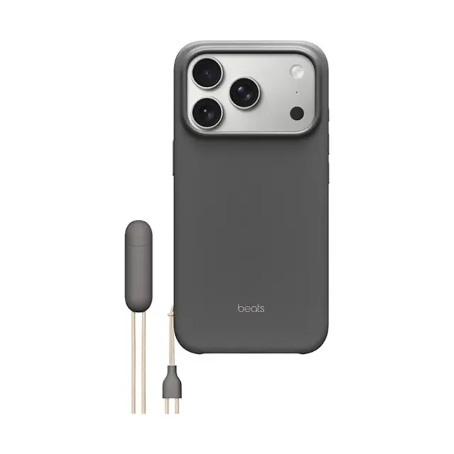 Apple Beats Θήκη Κινητού iPhone 17 Pro Kickstand Case MagSafe and Camera Control Granite Gray