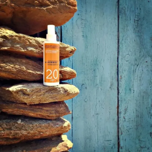 ΚΟΡΡΕΣ Yoghurt Spray Αντηλιακό Γαλάκτωμα Για Πρόσωπο - Σώμα με Γιαούρτι SPF 20, 150ml 2