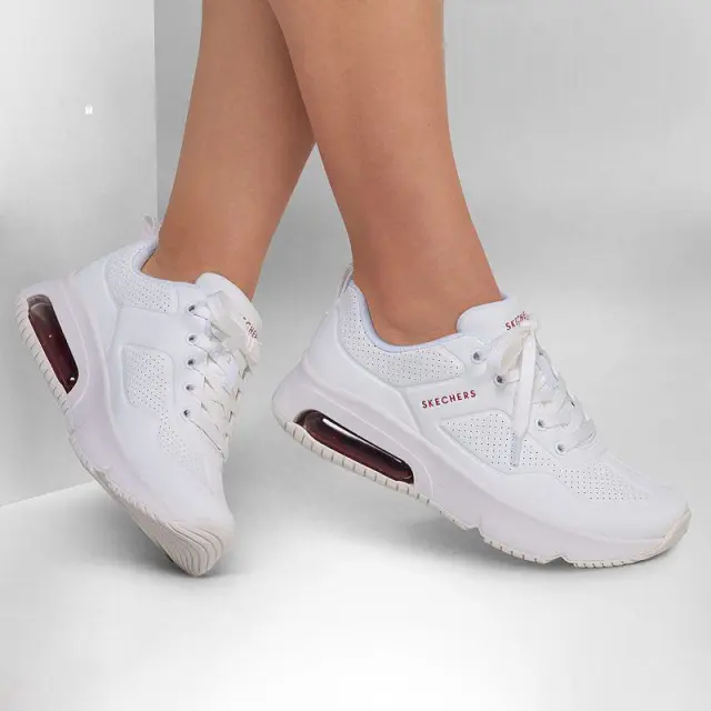 Sneaker Skechers Deboss Durabuck 177610-WHT Άσπρο - 39