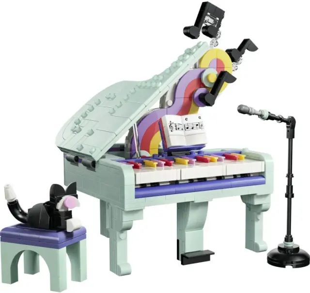LEGO Creator 3in1 Music Decor Piano With Cat (9+ ετών) 31392 2