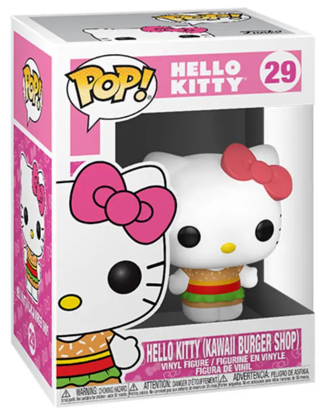 Φιγούρα Funko POP! Hello Kitty S2 - Hello Kitty (Kawaii Burger Shop) #29 Vinyl Figure 3