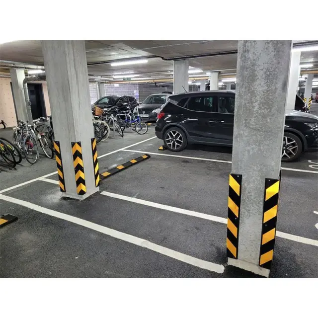 BORMANN Pro BPP2491 - BORMANN Pro BPP2491 Γωνιά Προστασίας Parking Λαστιχένια Ύψος 80cm Με Ανακλαστικές Ταινίες (070870) 3