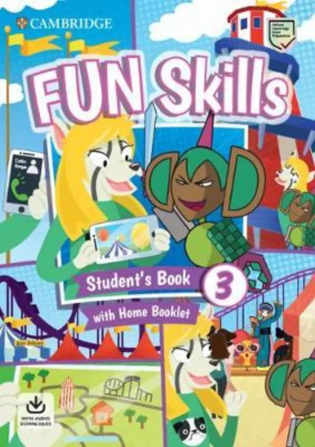 FUN SKILLS 3 SB (+ HOME BOOKLET + AUDIO DOWNLOADS)