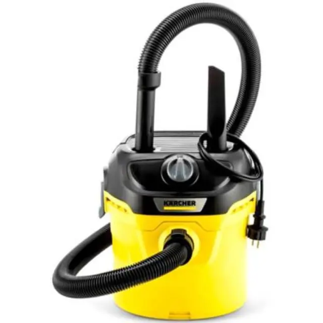 Karcher Aspirapolvere Bidone Liquidi+Solidi 12Lt 1000w C/Ruote